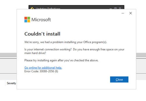 Office couldn’t install hatası nasıl çözülür?